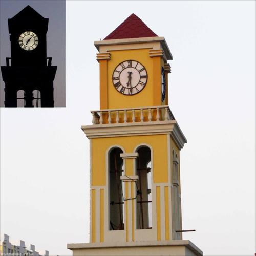户外大型钟表 室外塔钟定制设计定做建筑塔钟